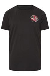 BadRhino Big & Tall Black Japanese Koi Graphic T-Shirt | BadRhino 1