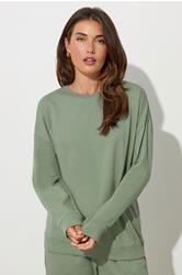 LTS Tall Sage Green Crew Neck Sweatshirt | Long Tall Sally 1