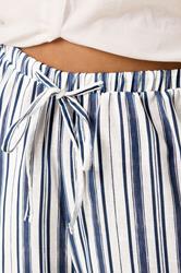 YOURS Plus Size Blue Linen Look Culottes | Yours Clothing 4