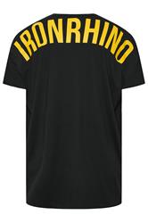 IronRhino Big & Tall Black Powerhouse T-Shirt | BadRhino 5