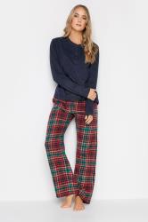 LTS Tall Red Tartan Pyjama Bottoms