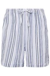 LTS Tall Women's Blue & White Stripe Shorts | Long Tall Sally 6