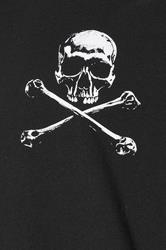 BadRhino Big & Tall Black Skull & Crossbones Graphic T-Shirt 5