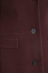 LTS Tall Women's Burgundy Red Midi Formal Coat | Long Tall Sally 6