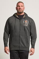 KAM Big & Tall Black 'British Columbia' Slogan Hood | BadRhino 3