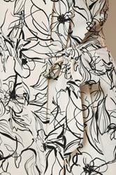 LTS Tall White Abstract Floral Print Jumpsuit | Long Tall Sally 5