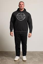 D555 Big & Tall Black Volkswagen Hoodie | BadRhino 2