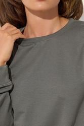 LTS Tall Charcoal Grey Crew Neck Sweatshirt | Long Tall Sally 5