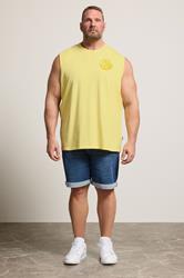 BadRhino Big & Tall Yellow Palm Tree Vest | BadRhino 1