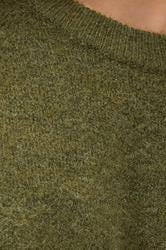 LTS PREMIUM Tall Olive Green Knitted Jumper 4