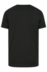 LYLE & SCOTT Big & Tall Black Cheers To Tradition Graphic T-Shirt | BadRhino 5
