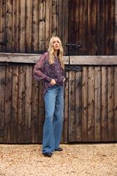 LTS Tall Women's Blue Raw Hem Wide Leg Jeans | Long Tall Sally 2