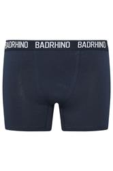 BadRhino 5 PACK Navy Blue/Grey/Green/Burnt Red/Black Boxers | BadRhino 8
