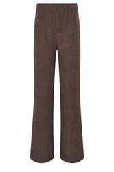 LTS Tall Chocolate Brown Chenille Wide Leg Lounge Trousers