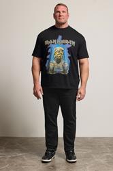 BadRhino Big & Tall Black & Blue Iron Maiden Graphic T-Shirt | BadRhino 2
