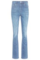 LTS MADE FOR GOOD Pacific Blue Straight Leg Jeans | Long Tall Sally