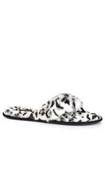 Extra Wide Fit Diana Leopard Print Slipper 2