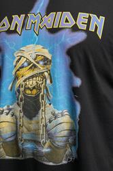 BadRhino Big & Tall Black & Blue Iron Maiden Graphic T-Shirt | BadRhino 4