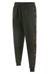 KAM Khaki Green Camo Side Panel Joggers | BadRhino 3