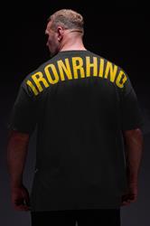 IronRhino Big & Tall Black Powerhouse T-Shirt | BadRhino 3