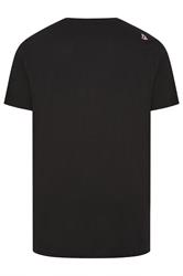 D555  Big & Tall Black Tokyo T-Shirt | BadRhino 5
