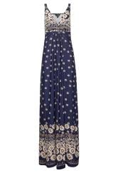 LTS Tall Navy Blue Daisy Print Maxi Dress | Long Tall Sally 6