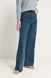 LTS Tall Indigo Blue BEA Wide Leg Jeans | Long Tall Sally 2
