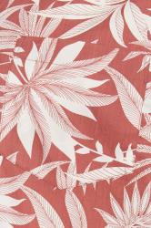 ESPIONAGE Big & Tall Orange Leaf Print Shirt | BadRhino 2