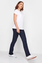 LTS Tall Women's Blue Straight Leg Jeans | Long Tall Sally 2
