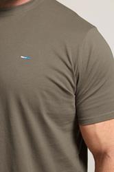 BadRhino Big & Tall Khaki Green Core T-Shirt | BadRhino 4