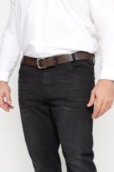 D555 Brown Buckle Belt | BadRhino 1