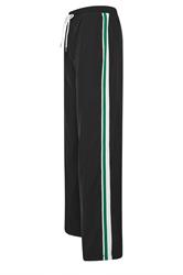 LTS Tall Women's Green Side Stripe Wide Leg Trousers | Long Tall Sally 2