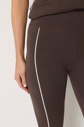 LTS Tall Women's Chocolate Brown Active Piped Leggings | Long Tall Sally 4