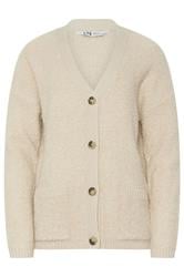 LTS Tall Ivory White Boucle Knitted Cardigan | Long Tall Sally 5