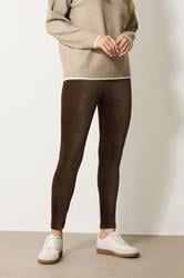 LTS Tall Chocolate Brown Cord Skinny Leggings | Long Tall Sally 2