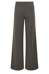 LTS Tall Women's Charcoal Grey Side Stripe Cotton Wide Leg Leggings | Long Tall Sally 6