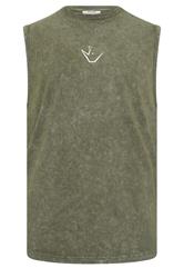 IronRhino Big & Tall Olive Green Old English Vest