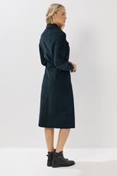 LTS Tall Dark Blue Cord Shirt Dress | Long Tall Sally 3