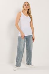 LTS 2 PACK Tall Women's Black & White Vest Tops | Long Tall Sally 4