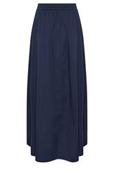 LTS Tall Women's Navy Blue Pull On Cotton Maxi Skirt | Long Tall Sally 6
