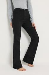 LTS Tall Black Denim Bootcut Jeans | Long Tall Sally 2
