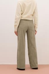 LTS PREMIUM Tall Stone Brown Cord Wide Leg Jeans | Long Tall Sally 4
