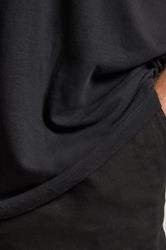 BadRhino Black Elasticated Waist Chinos | BadRhino 5