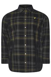 LYLE & SCOTT Big & Tall Black Check Shirt