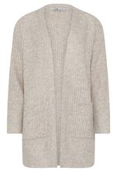 LTS Tall Light Grey Knitted Midi Cardigan | Long Tall Sally 5