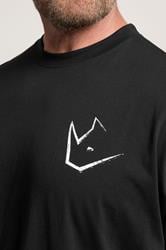 IronRhino Big & Tall Black Old English Logo T-Shirt | BadRhino 7