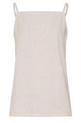LTS Tall Women's Camel Brown Stripe Vest Top | Long Tall Sally 6