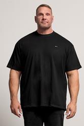 BadRhino Big & Tall Black Relaxed T-Shirt | BadRhino 1