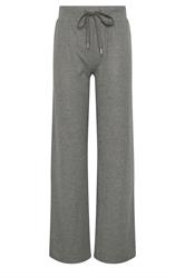 LTS Tall Charcoal Grey Waffle Lounge Trousers | Long Tall Sally 1