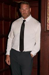 BadRhino Tailoring Big & Tall White Premium Stretch Long Sleeve Formal Shirt | BadRhino 1